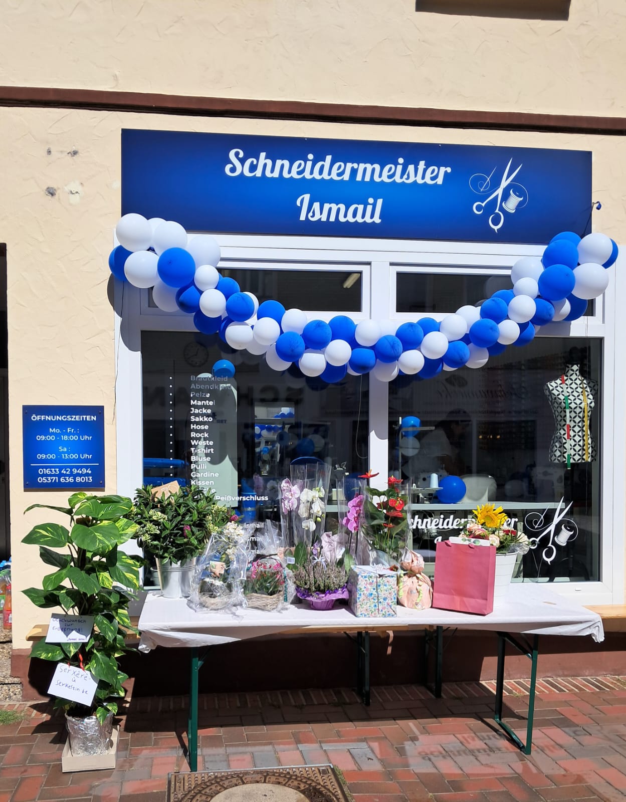 Schneidermeister Ismail Geschäft in Gifhorn